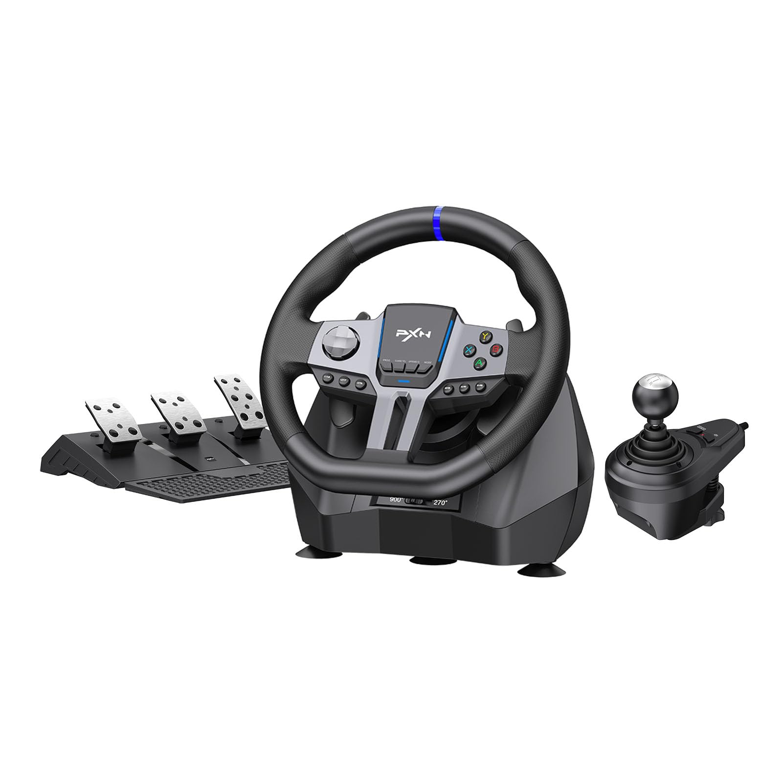 Amazon.com: PXN PC Steering Wheel, Gaming Racing Wheel V9 GEN2 