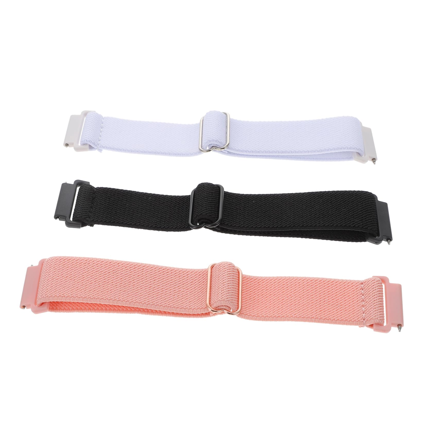 Hemobllo 15piezas Correa De Reloj De Nylon Ajustable Para Smartwatch Repuesto Compatible Con Ligera y Duradera Fácil De Instalar y Ajustar