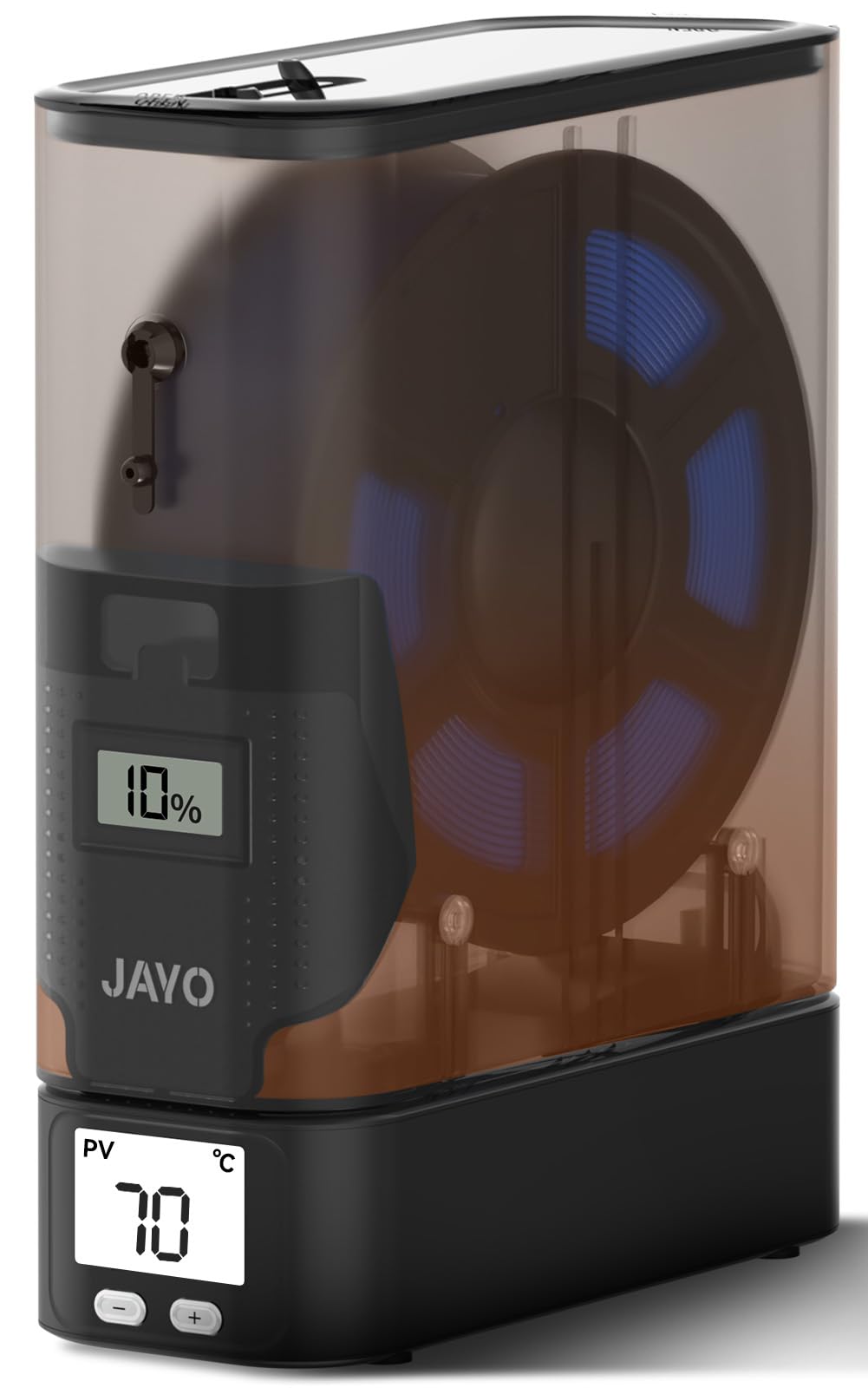JAYO J1 Filament Dryer Box for 3D Printer Filaments, 150W PTC, Up to 70°C