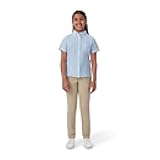 Girls' Short Sleeve Oxford Shirt