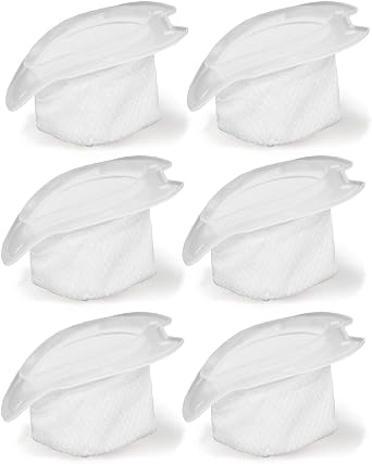 Vacuum Replacement Filters Compatible with Swiffer Sweep and Vac. Compare to Part #99196 Pack of 6