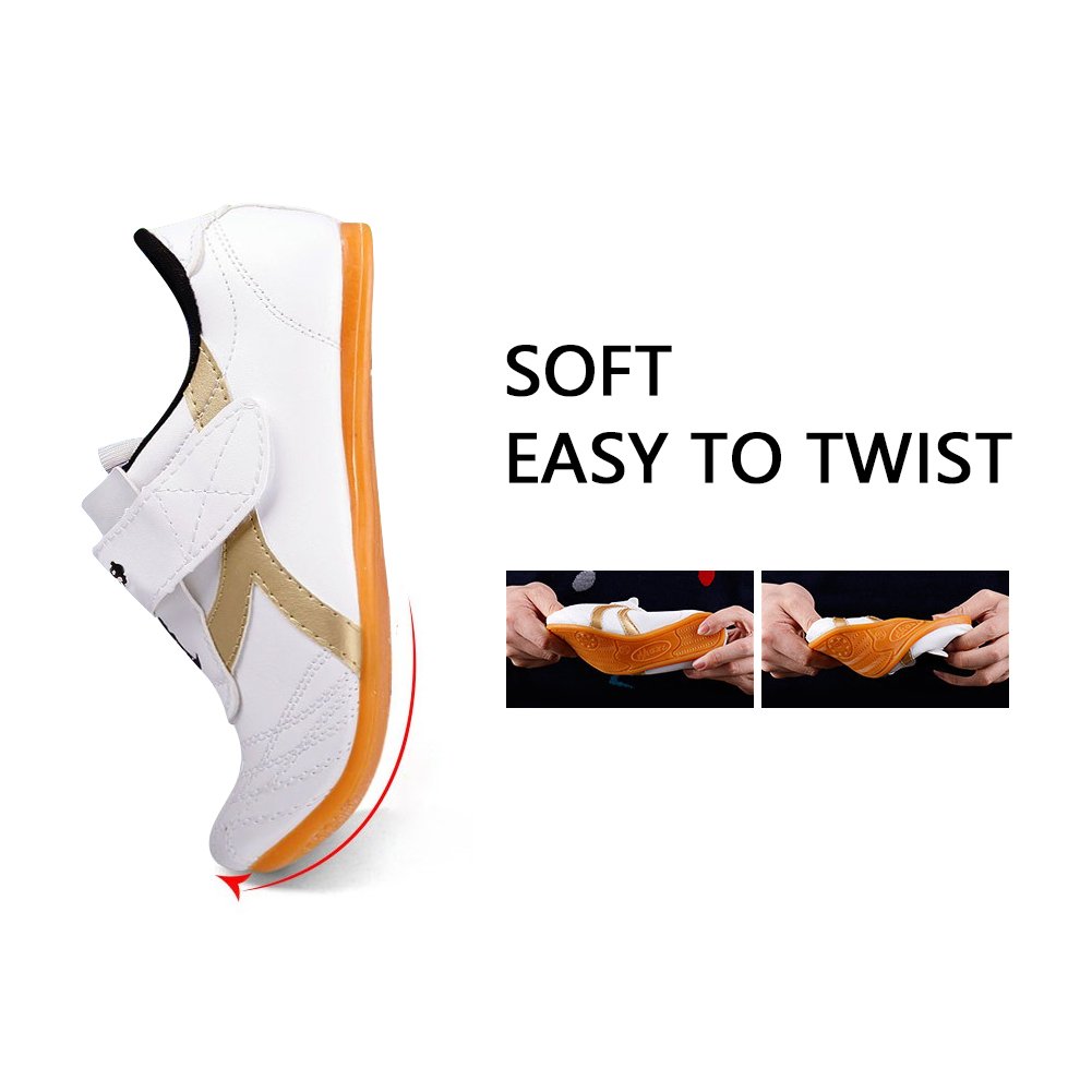 VGEBYChaussures respirantes de Taekwondo Pour Les adultes et les enfants