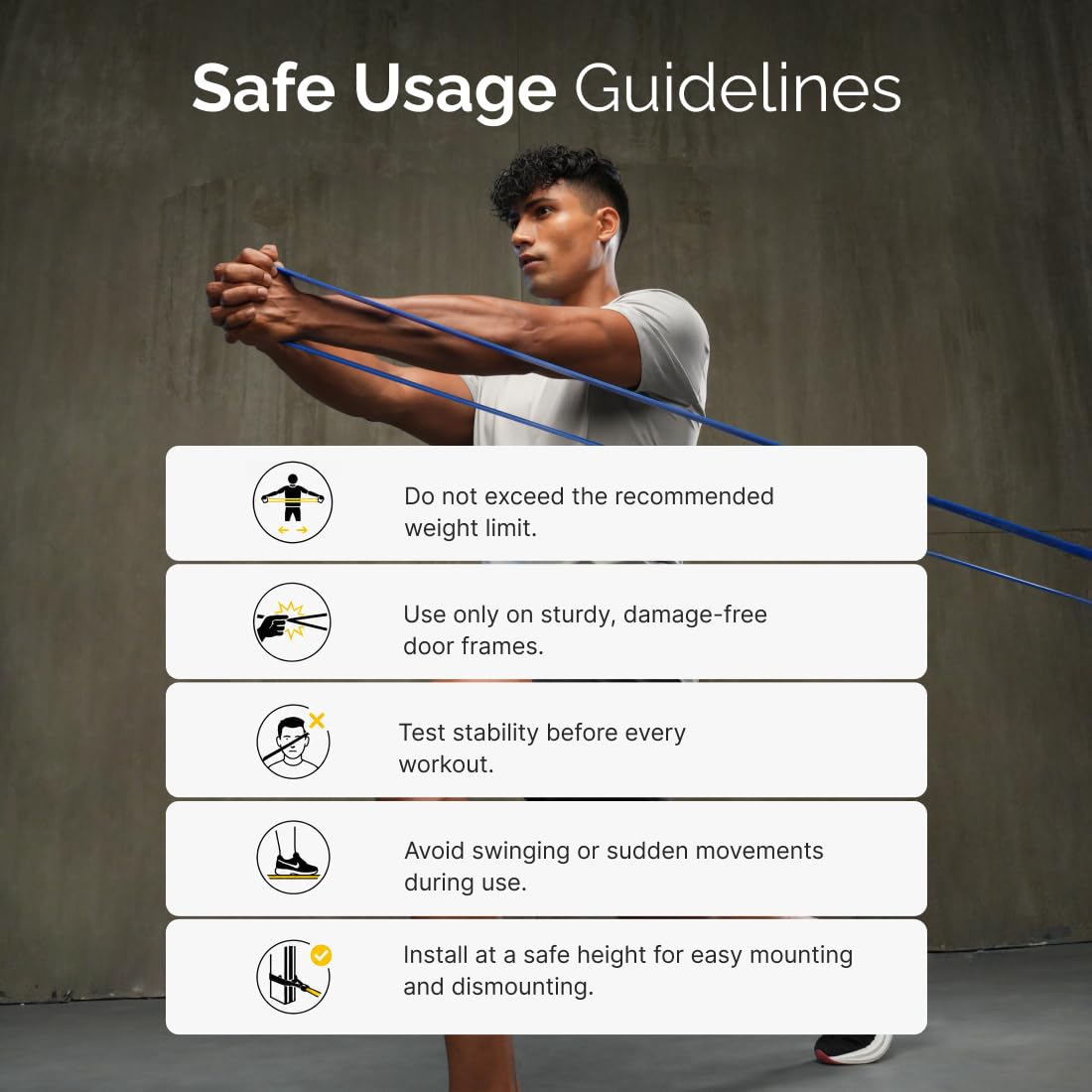 CULT Resistance Band - Strength & Flexibility Training -6