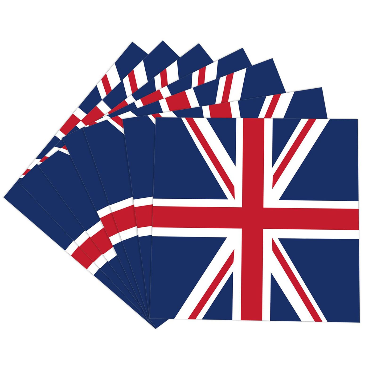 Buy Union Jack Party Supplies Paper Napkins 16 Pack, Great Britain UK