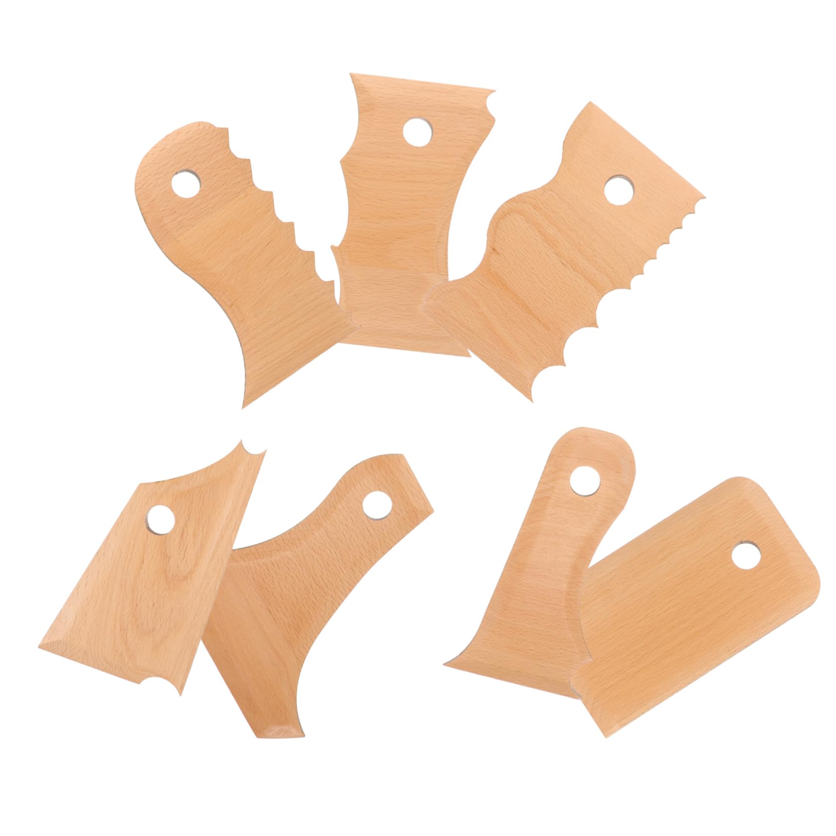 jojofuny 5 Series Conjunto De Herramientas De Cerámica Herramientas Ceramica Kit Ceramica Herramienta De Arcilla De Cerámica Kit De Talla De Cerámica De Madera 7 Piezas X 5