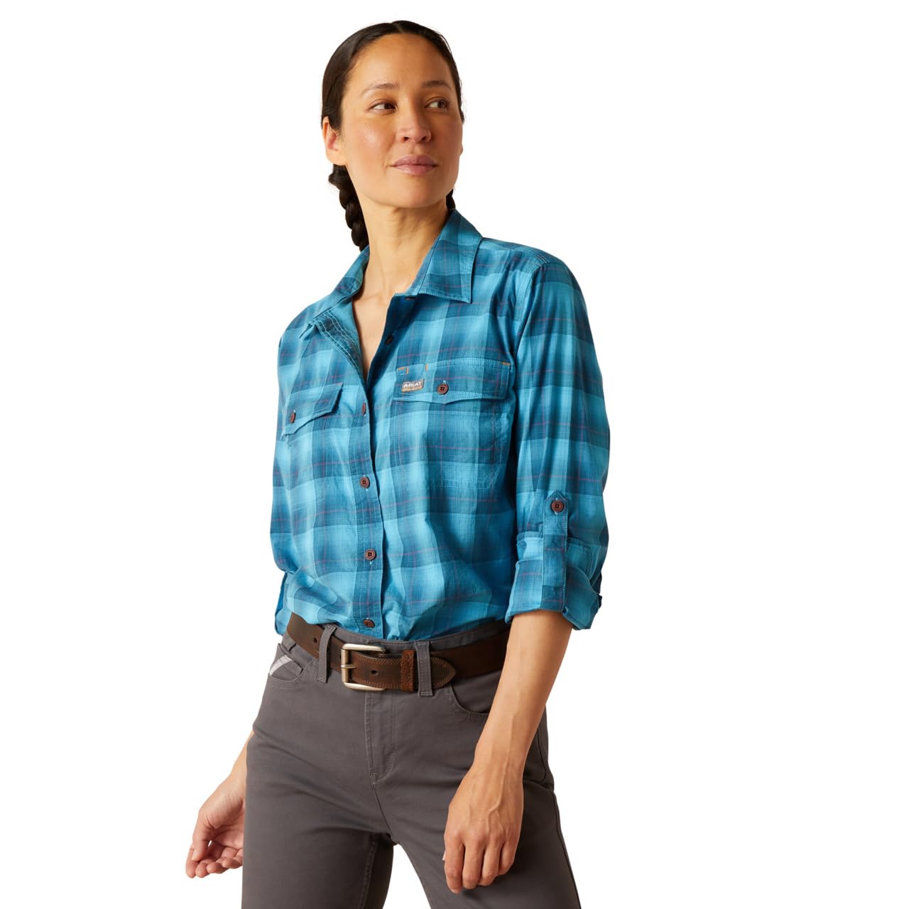 ARIAT Work Rebar Made Tough Venttek DuraStretch Work Shirt