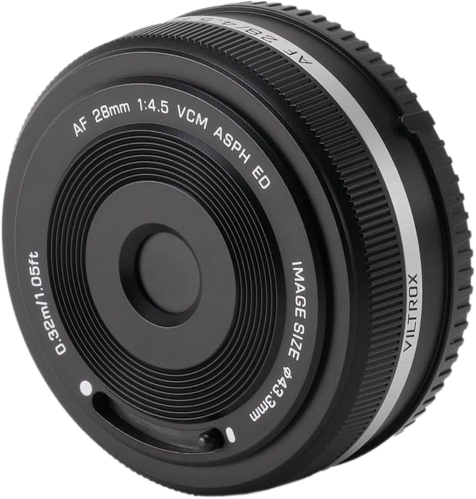 VILTROX AF 28/4.5 FE E-Mount レンズ VILTROX 28mm F4.5 Lens for Sony E Mount Full Frame Auto Focus