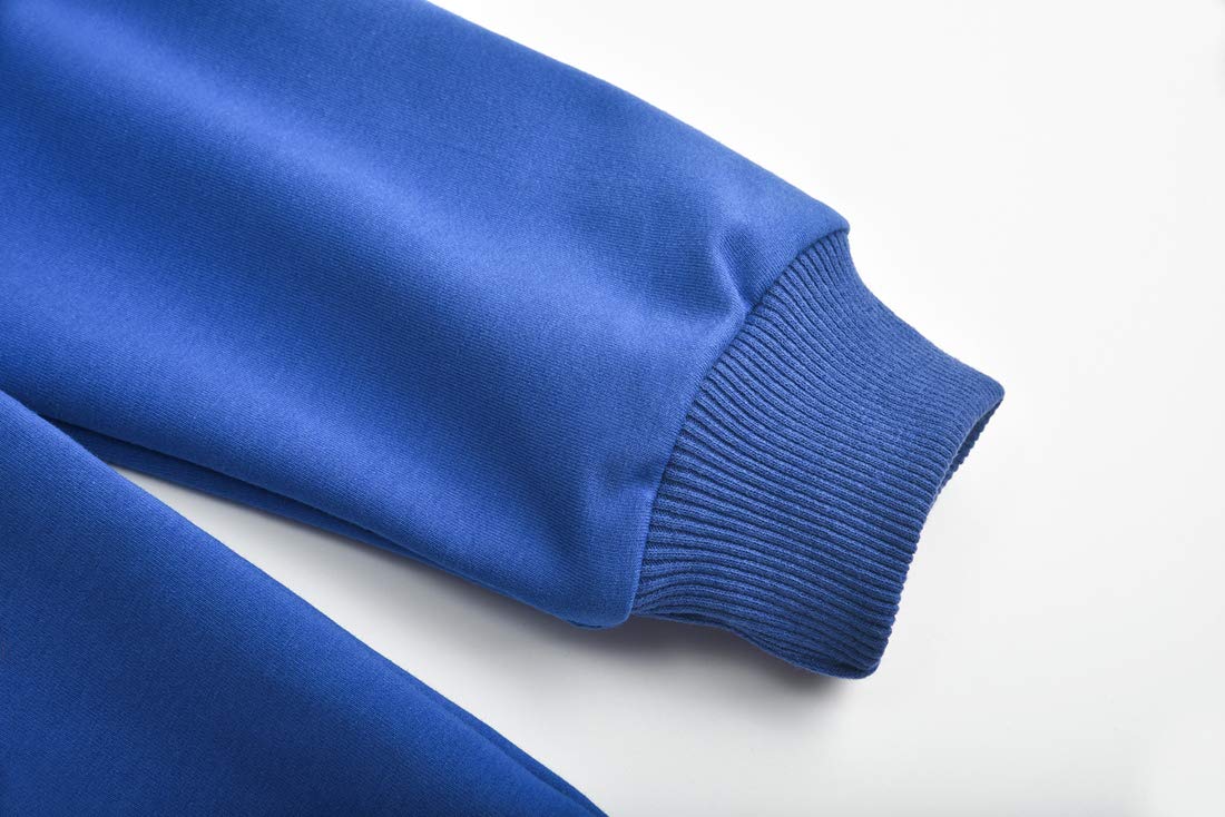 Survêtement pour enfants à capuche et pantalon de jogging 2 pièces pour garçons et filles - Imprimé football décontracté - Ensemble sweat à capuche et pantalon de jogging - 4 à 13 ans