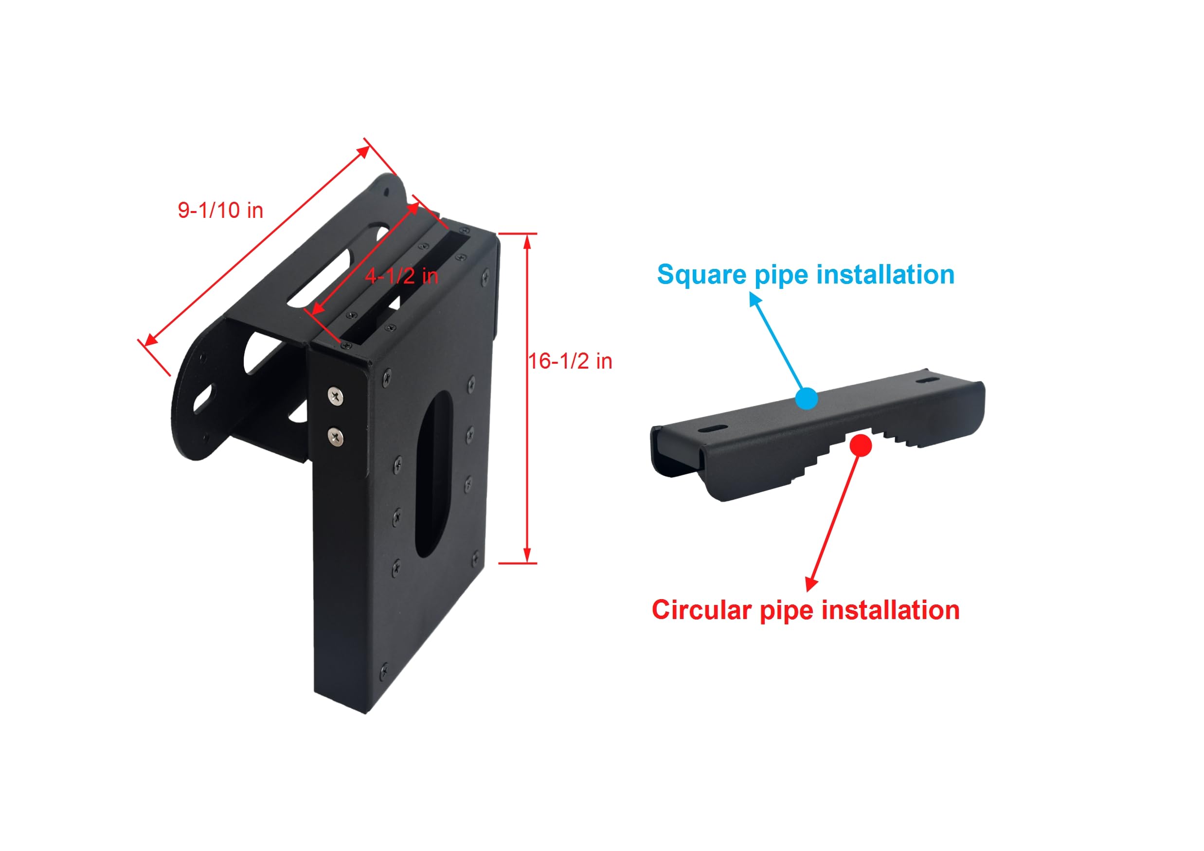 Soporte de motosierra, kit universal de soporte de motosierra para tractores, ATV, UTV, camiones, vehículos utilitarios, adecuado para la mayoría de tamaños de motosierras, hierro resistente, se puede