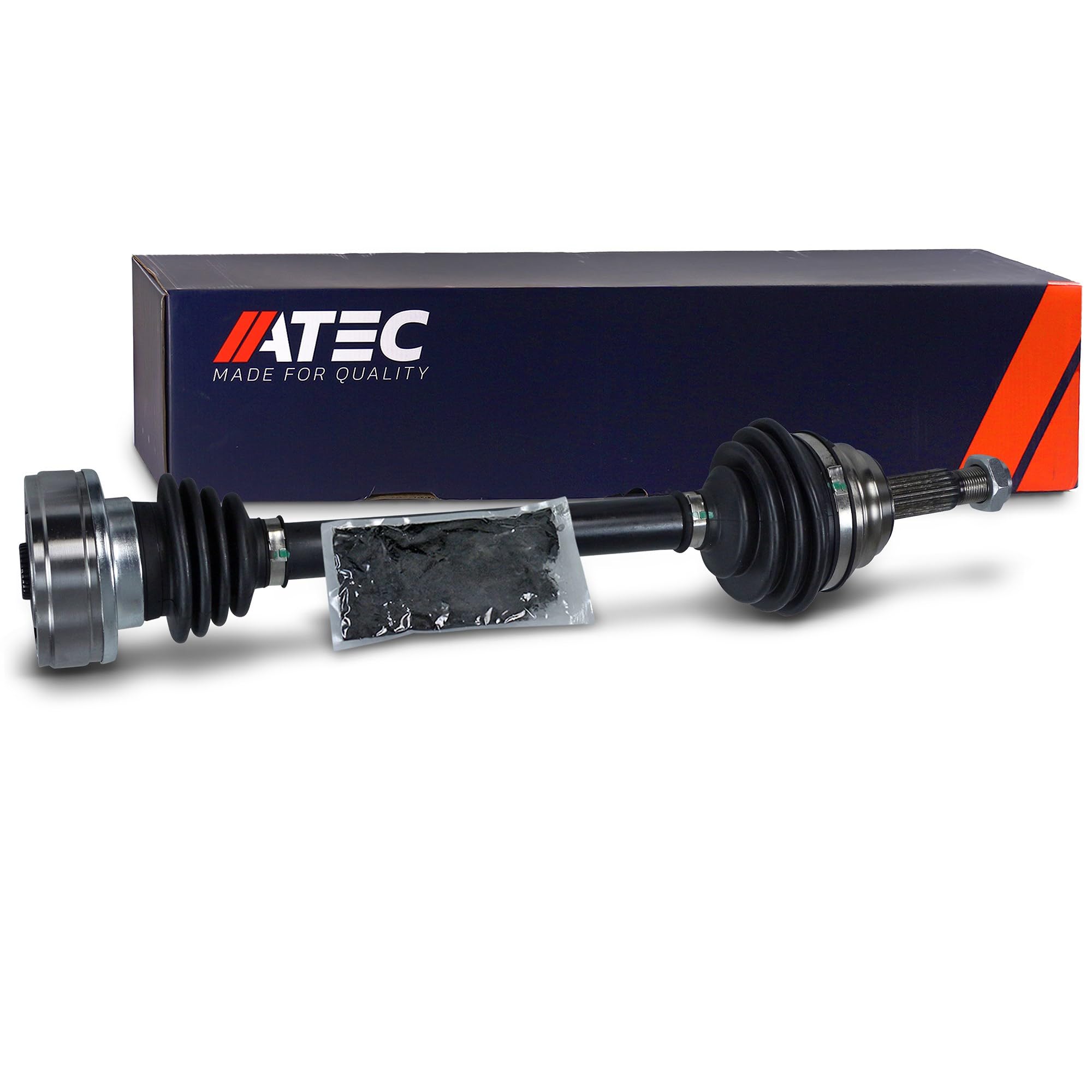 ATEC Germany 1x Antriebswelle vorne links Gelenkwelle Kompatibel mit SEAT AROSA (6H1), VW LUPO I (6X1, 6E1), POLO (6N2), POLO (9N_, 9A_)
