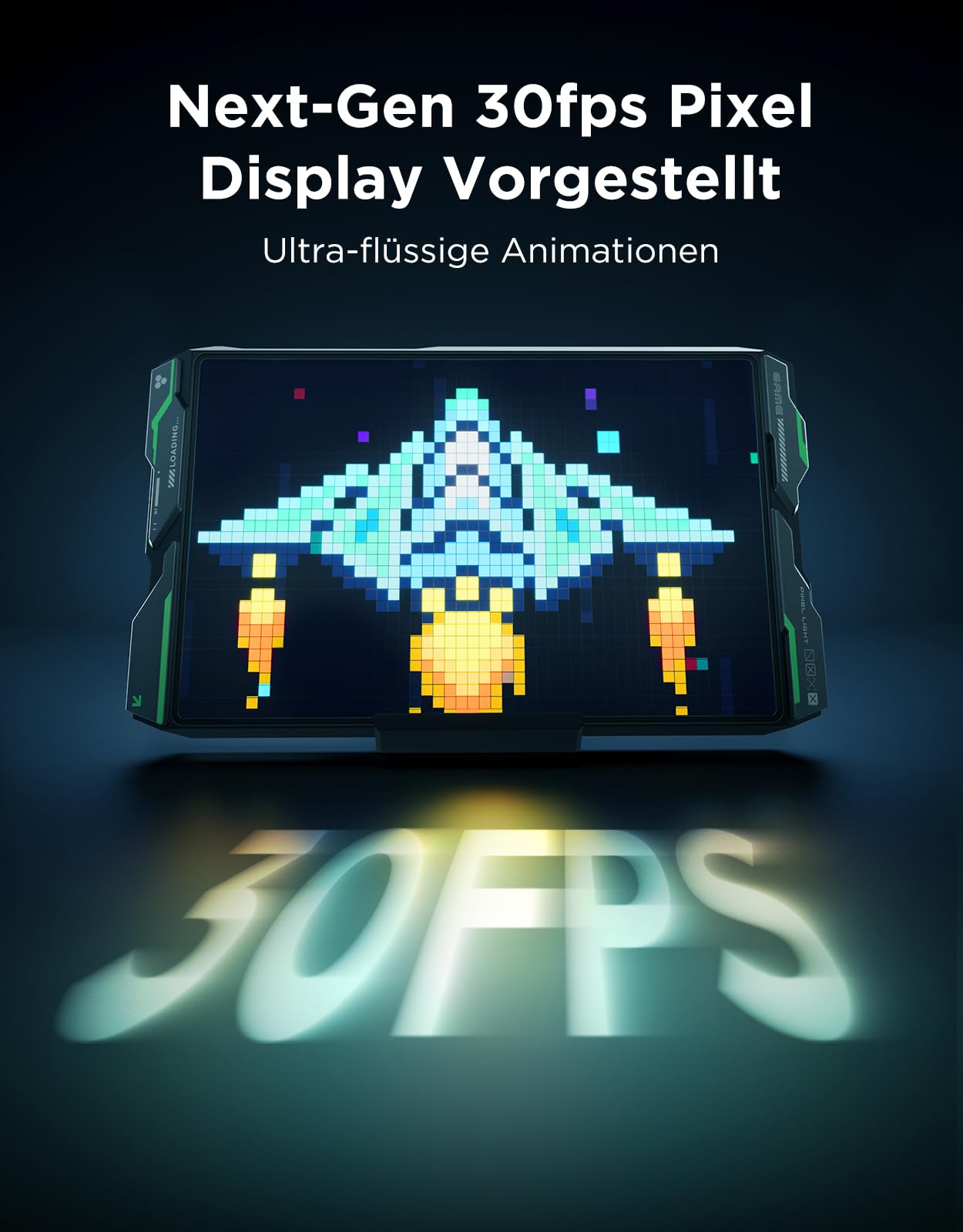 Govee Pixel Licht Gaming Rechteck, 52x32 RGBIC Pixel Art LED Panel, DIY, 150 Szenenmodi, 10 Musikmodi, AI, Alexa, Google Assistant