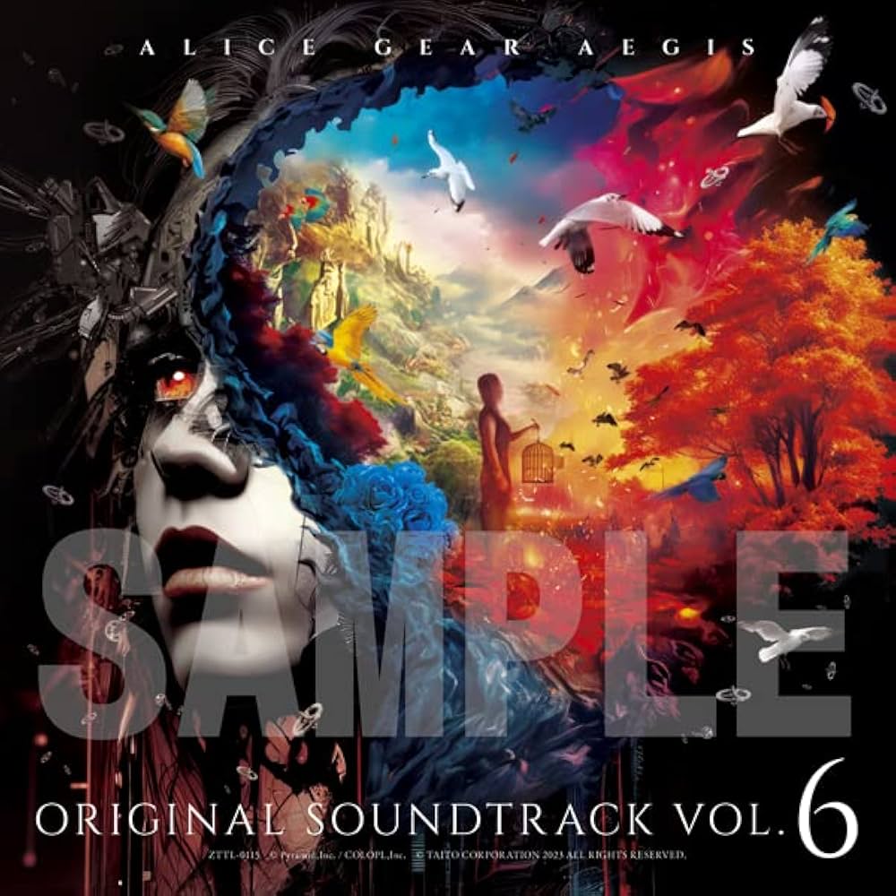 CDアリス・ギア・アイギス オリジナルサウンドトラック Vol.1～6 + アリス・ギア・アイギス オリジナルサウンドトラック Vol.6