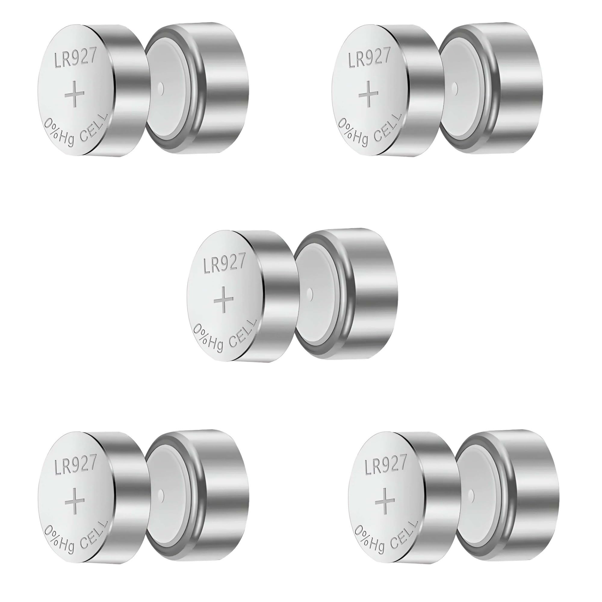 Simpletek Lot de 10 piles à bouton LR927 | AG7 395A SR927 | 1,5 V pour montres, télécommandes, jouets et appareils électroniques | Lot de 10
