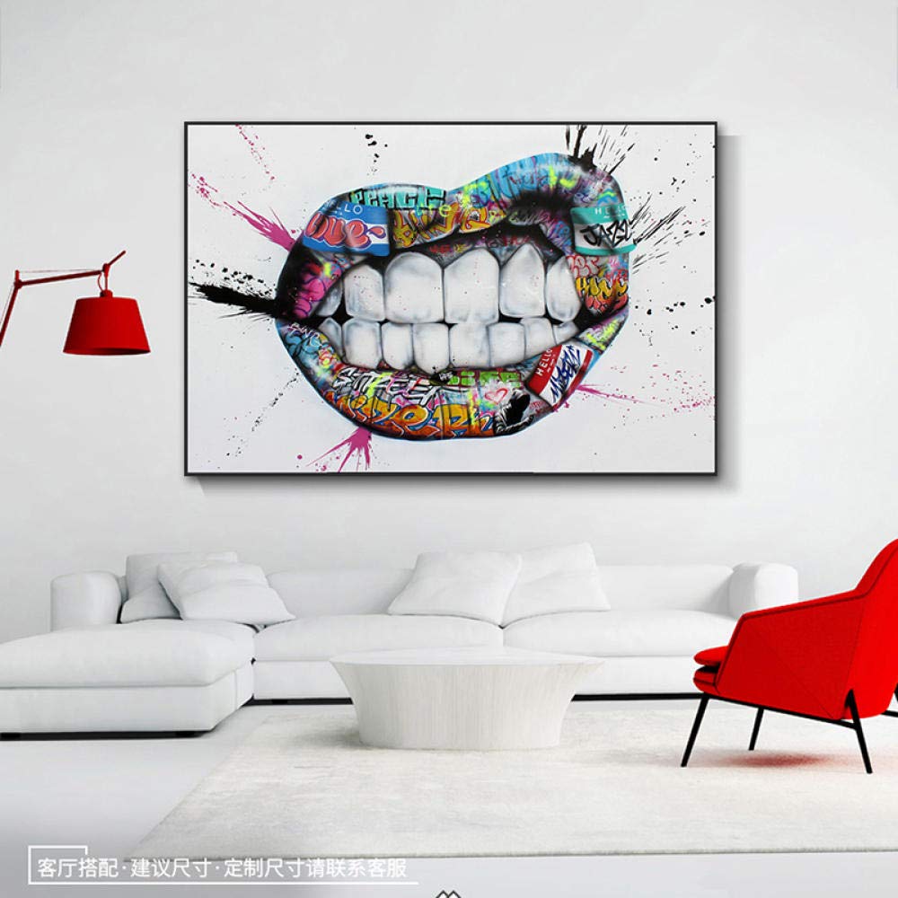 Poster Handmade Moreno-Mata - Graffiti Fatti A Mano Di Chandler E Joey (Friends) - Foto 5