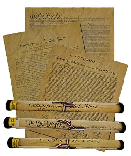 Our Amendments Documents of Freedom Bundle. FULL SIZE Declaration of