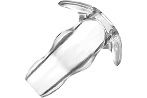 Clear Hollow Tunnel Butt Plugs