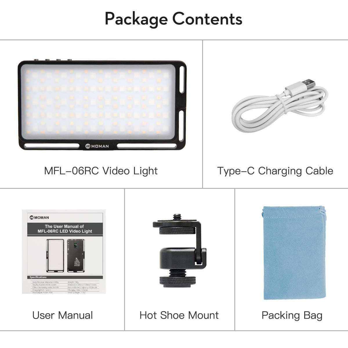 Moman Faretto-LED-Pannello-Luce-Reflex