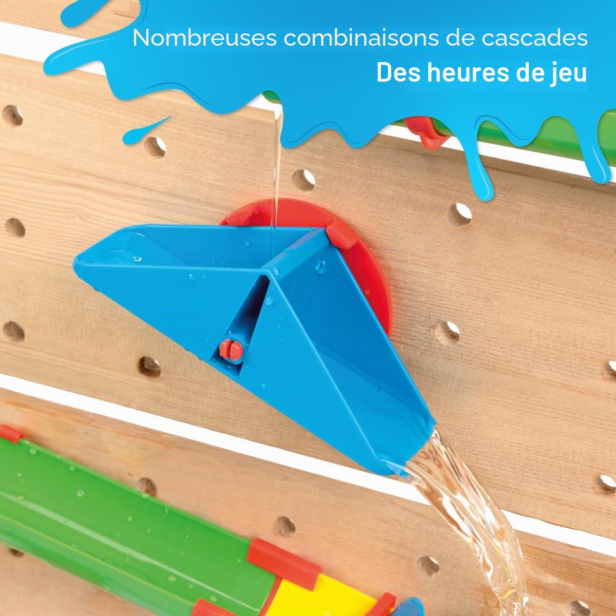 Playhouse Waterwall, Jouet éducatif pour Enfants pour garçons et Filles, Ensemble de Jeu pour Enfants pour la Coordination œil-Main et Le Plaisir, à partir de 3 Ans
