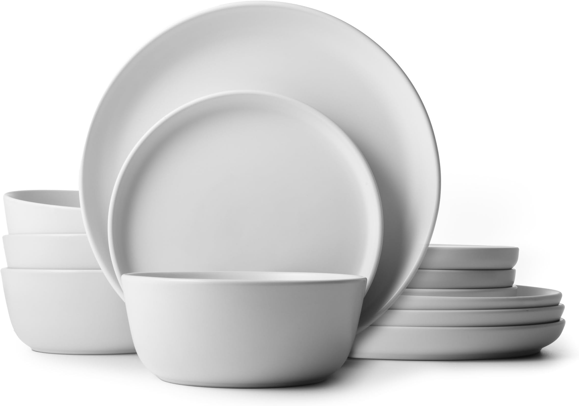 Corelle Adlyn 16pc, Service for 4, Dinnerware Set, 8 plates