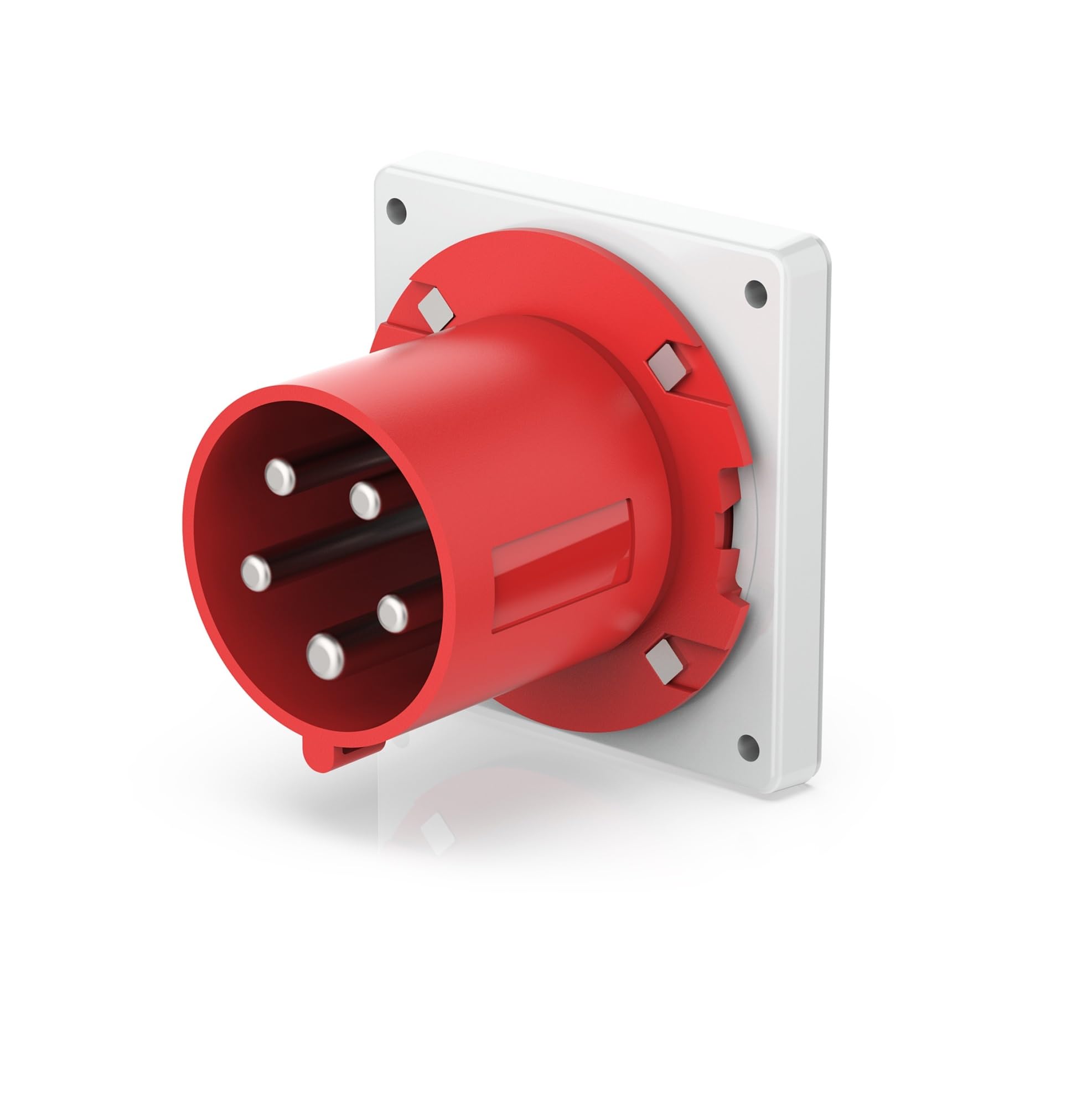 Ukryta instalacja gniazdo lotnicze 16A 32A 63A 125A IP44 IP67(IP44 4P 32A)