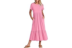 Trendy 2024 Pink Summer Dress: Feminine Style in Bloom