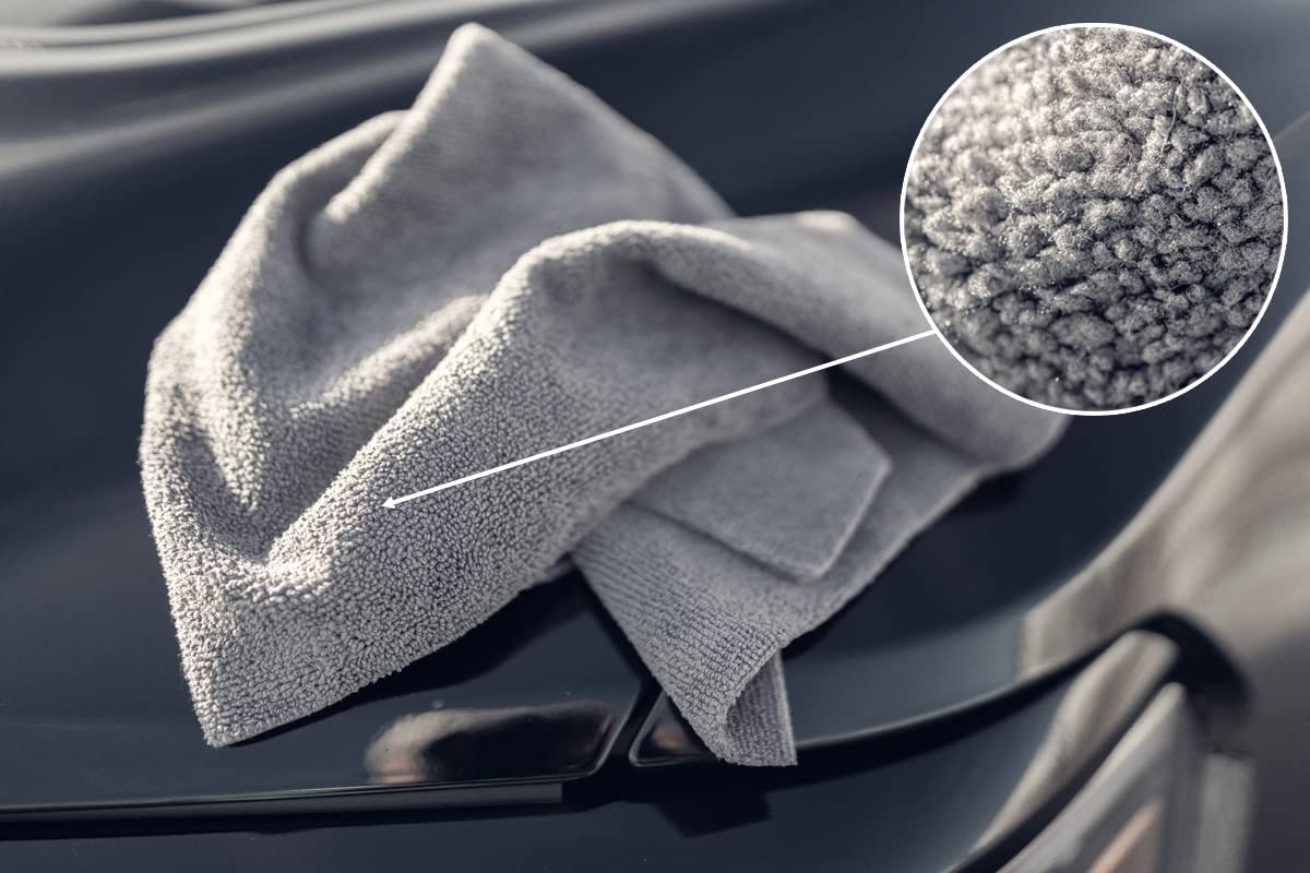 Kit Pulizia Interni Auto - Detergente Vetri, Interni, Panni Microfibra, Spazzola E Profumazione - Tutto Incluso - Foto 8