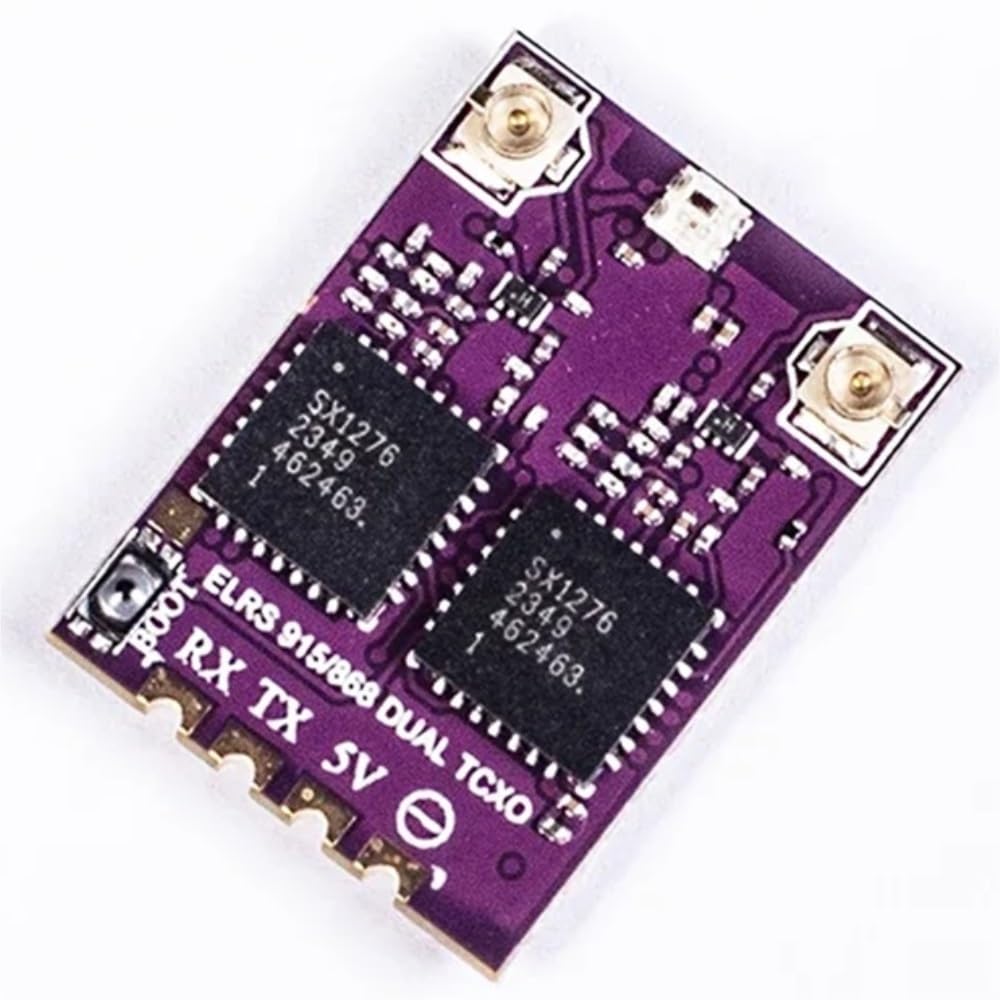 5PCS ES900 DUAL Diversity Ricevitore TCXO integrato adatto for 915M / 868M /750M RC aereo FPV Drone a lungo raggio(5PCS 868MHZ)