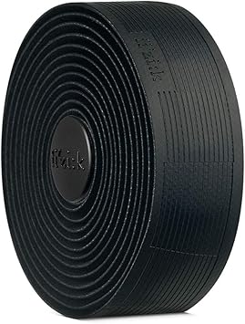 Fizik Vento Solocush Tacky,Gravel and Road Cycling bar Tape, Black, 2.7mm