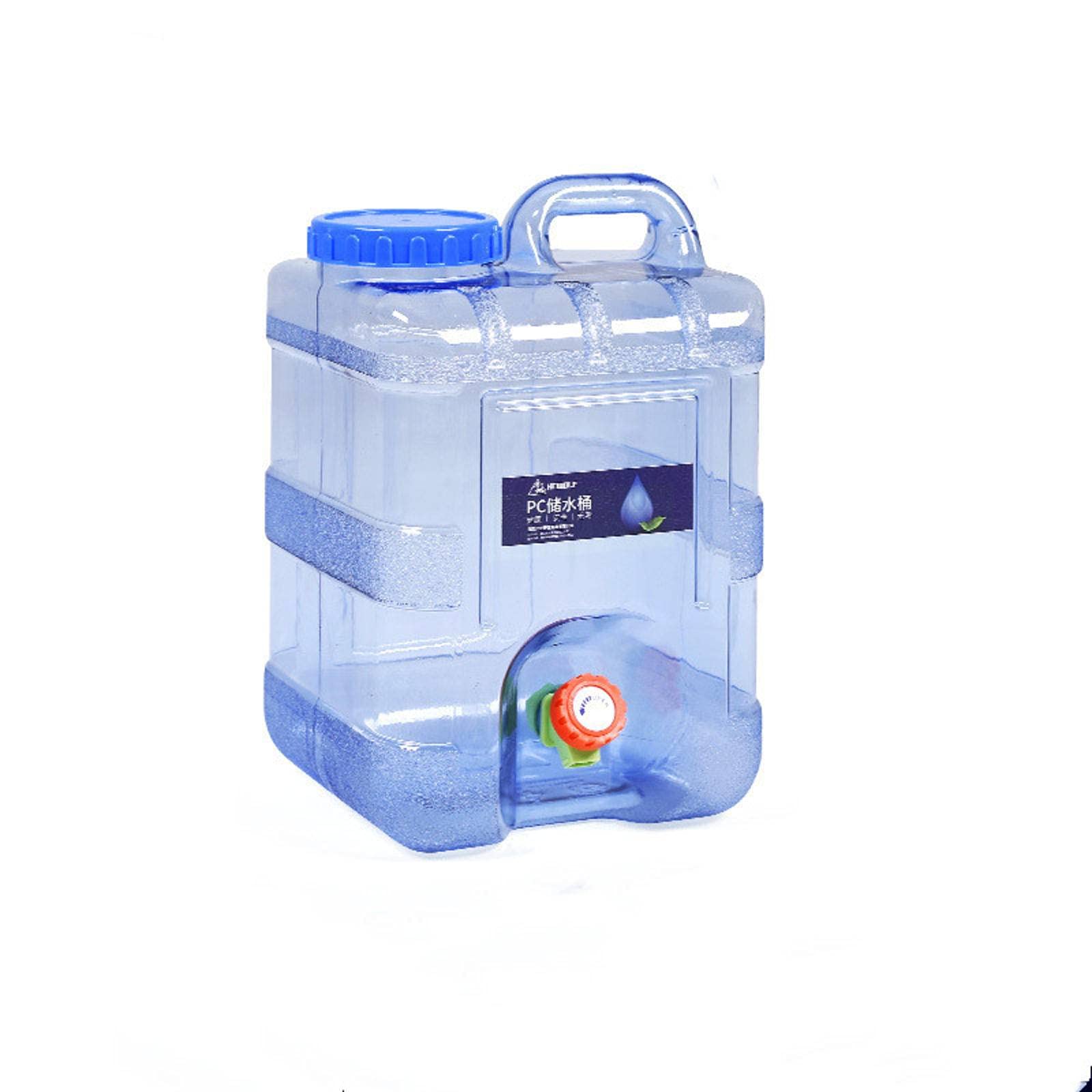 Secchio Acqua Portatile 10 Litri Con Rubinetto – Serbatoio Pieghevole Per Campeggio Picnic E Viaggi
