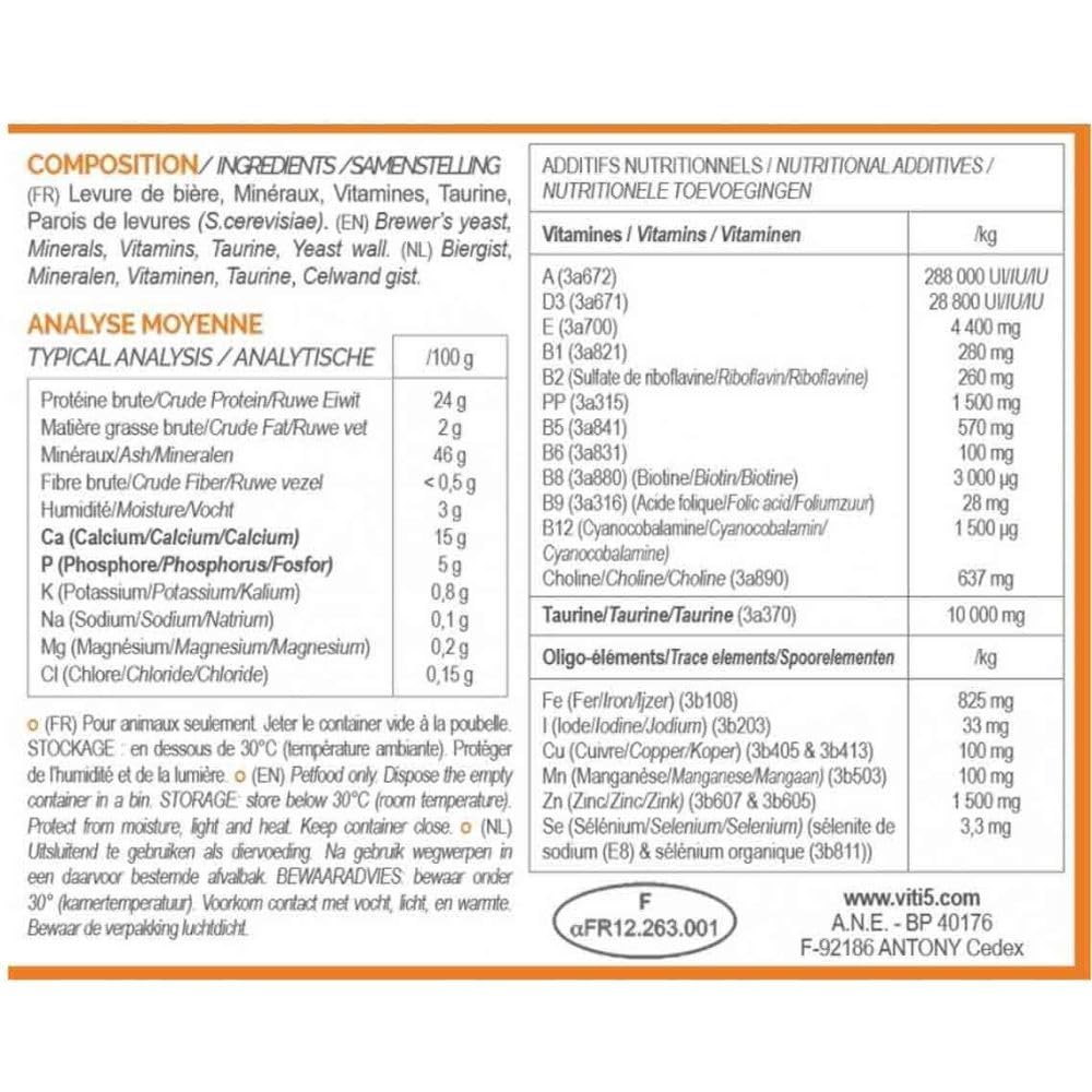 VIT'I5 Orange Chien/Chat - OSALIA 250g