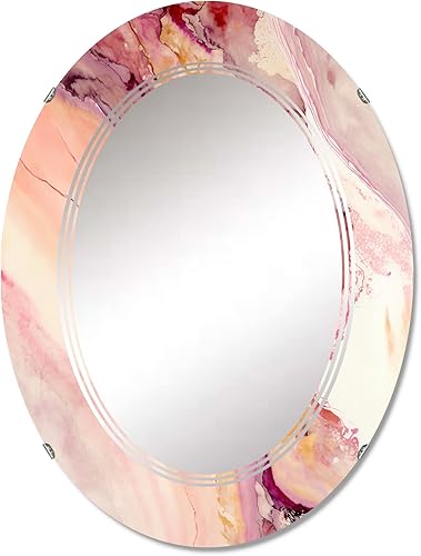 Vista 6 de Encounters at Redend Point I- Vanity Mirror, Bathroom Mirrors, Wall Mirrors for Living Room, Bedroom - Round Mirror - Large 24'x24', 32'x32