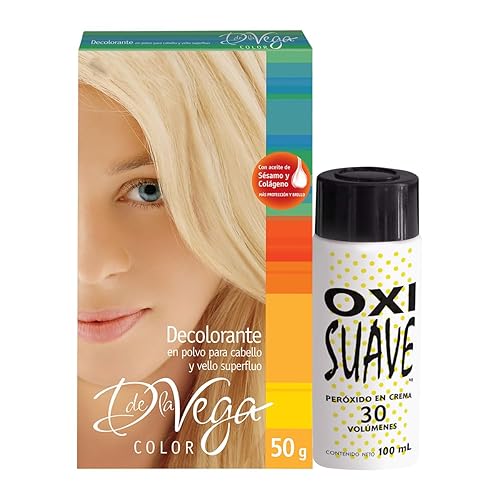 De La Vega Decolorante en polvo para cabello y vello superfluo