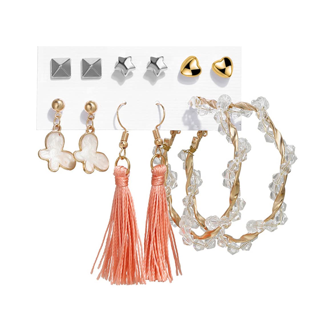 See full amazon price history chart for Shining Diva Fashion 6 Pairs Combo Latest Stylish Design Metal Earrings for Women and Girls (A12782er) Shining Diva Fashion 6 Pairs Combo Latest Stylish Design Metal Earrings for Women and Girls (A12782er) (B09GMBMHTC) Amazon Price History, Amazon Price Tracker