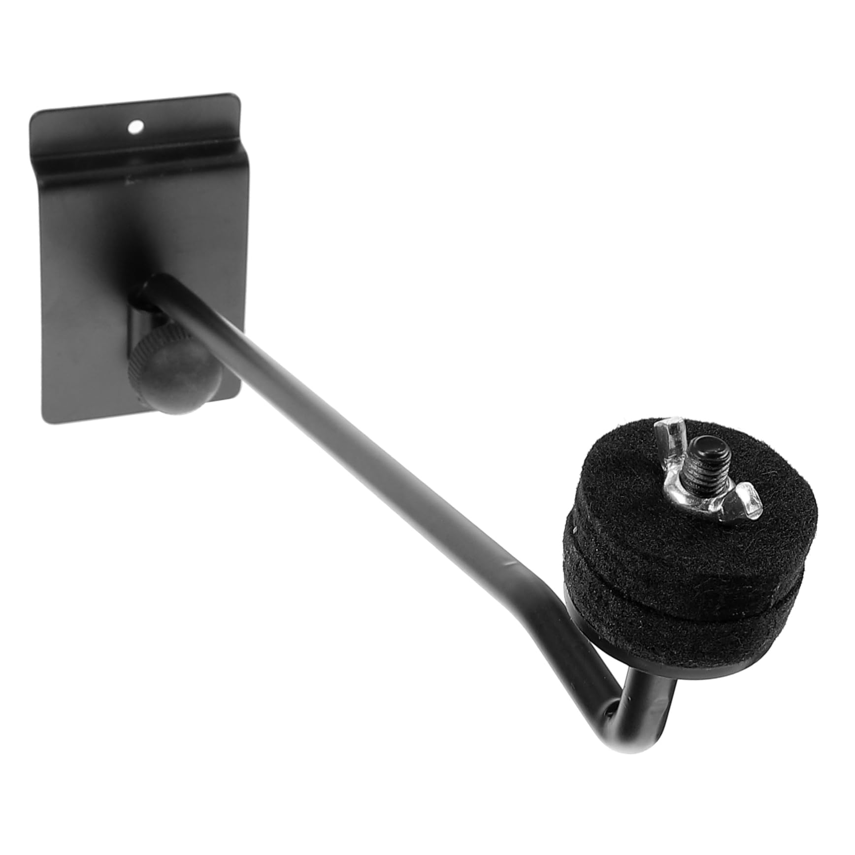 GOOHOCHY Cymbal Display Stand Metal Wall Mount Holder for Cymbals Arm for Percussion Instrument Showcase Durable Support for Drummers Easy Installation
