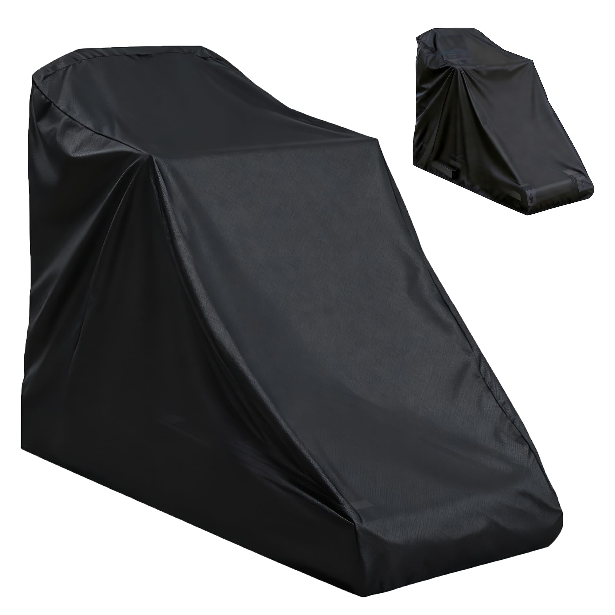 Non-Folding Treadmill Cover, dustproof and Waterproof Cover, Oxford Cloth Waterproof Sunscreen Cover (Black)
