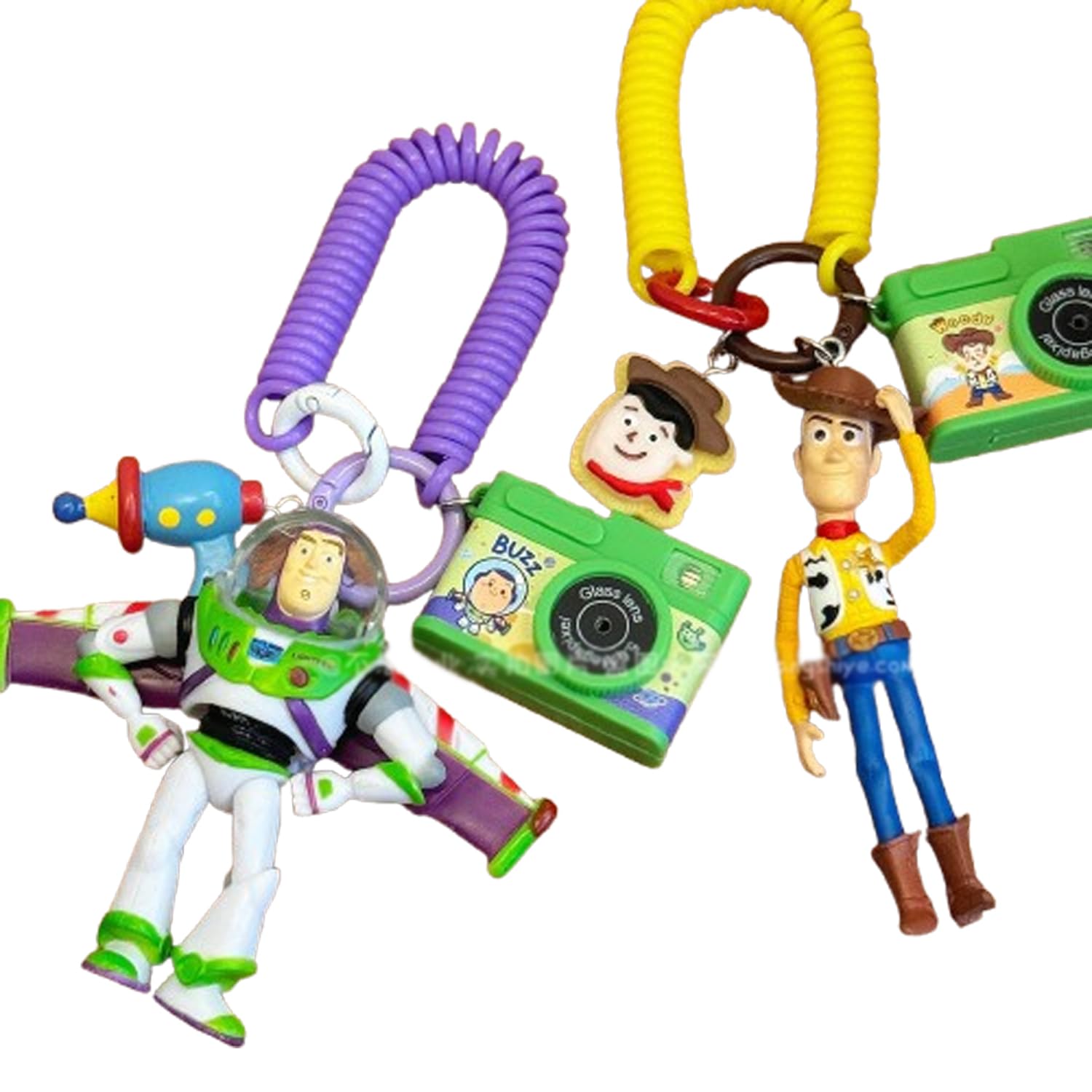 Amazon.co.jp: トイ・ストーリー キーホルダー ウッディ バズ・ライト