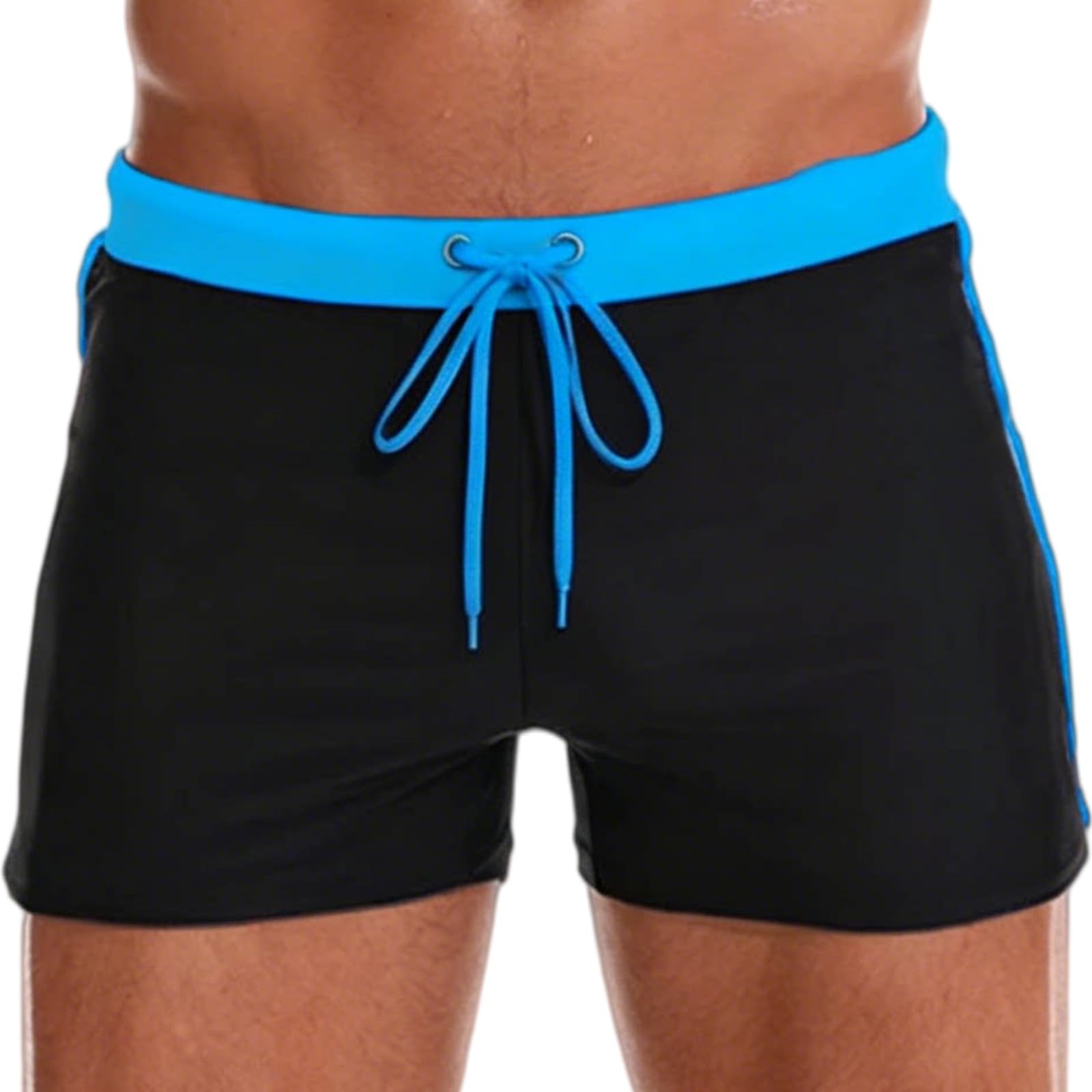 Smatstyle Bañador Hombre Transpirable Bañador Natacion Corto de Secado Rpido Traje de Baño Repelente al Agua con Forro de Malla y Cordn Ajustable para Playa Piscina y Vacaciones