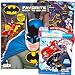 DC Comics BATMAN Coloring & Activity Book Set with Stickers (2 Coloring Books, Over 300 Pages Total)