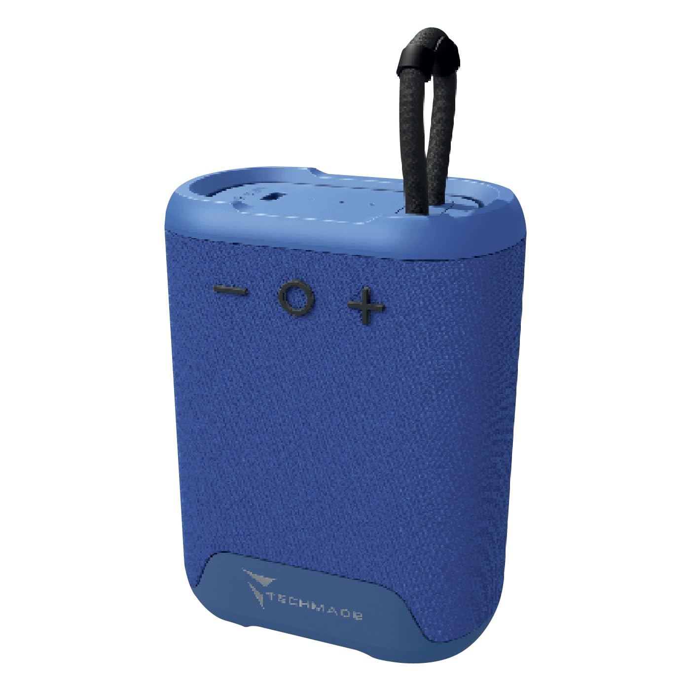 TECHMADE Speaker Bluetooth Portatile, Cassa Altoparlante Wireless con Design Compatto| Distanza operativa 10metri|Connessione senza filo e vivavoce (blue)
