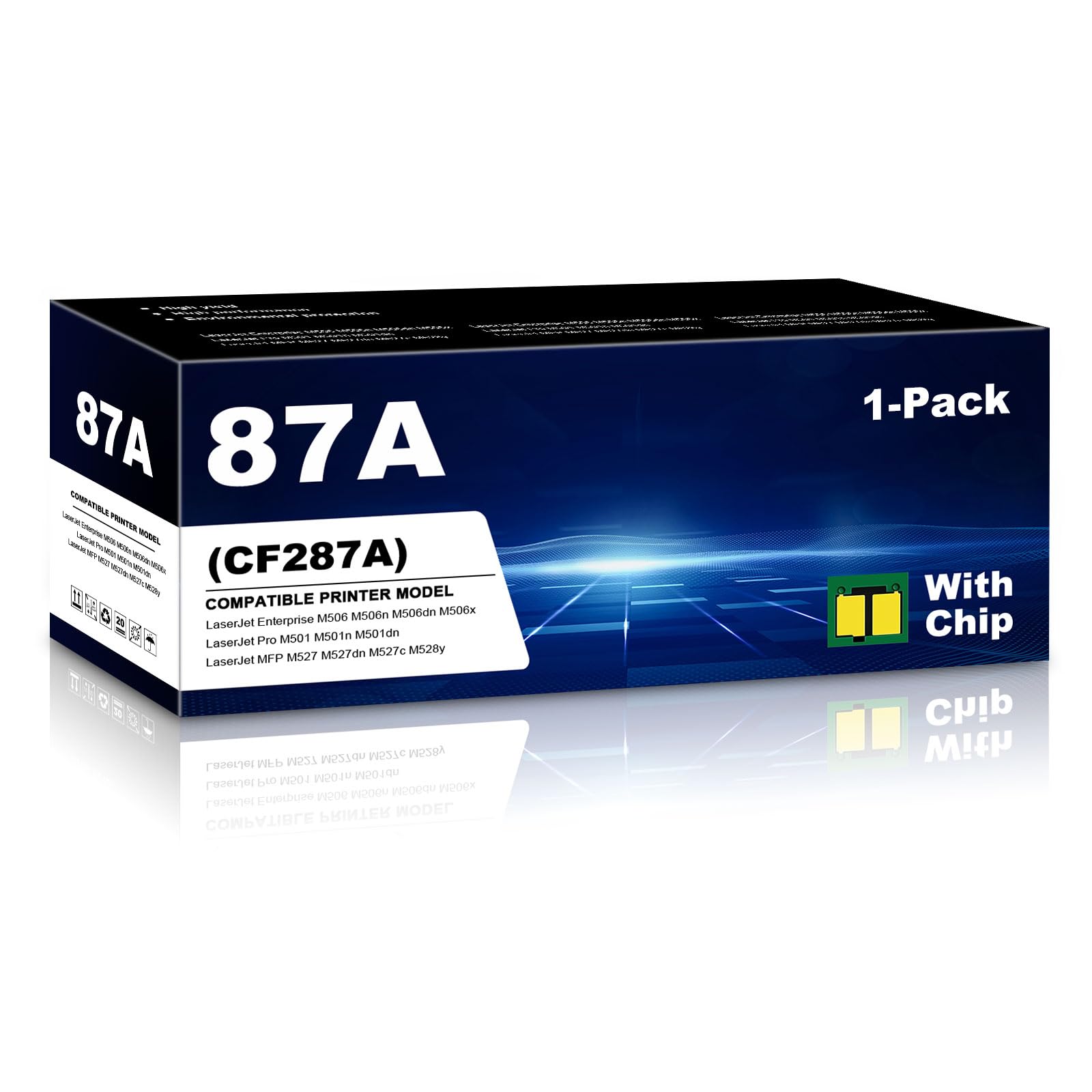 Toner Compatibile HP CF287A 87A Per LaserJet M501dn/M506dn/M527dn – 9000 Pagine
