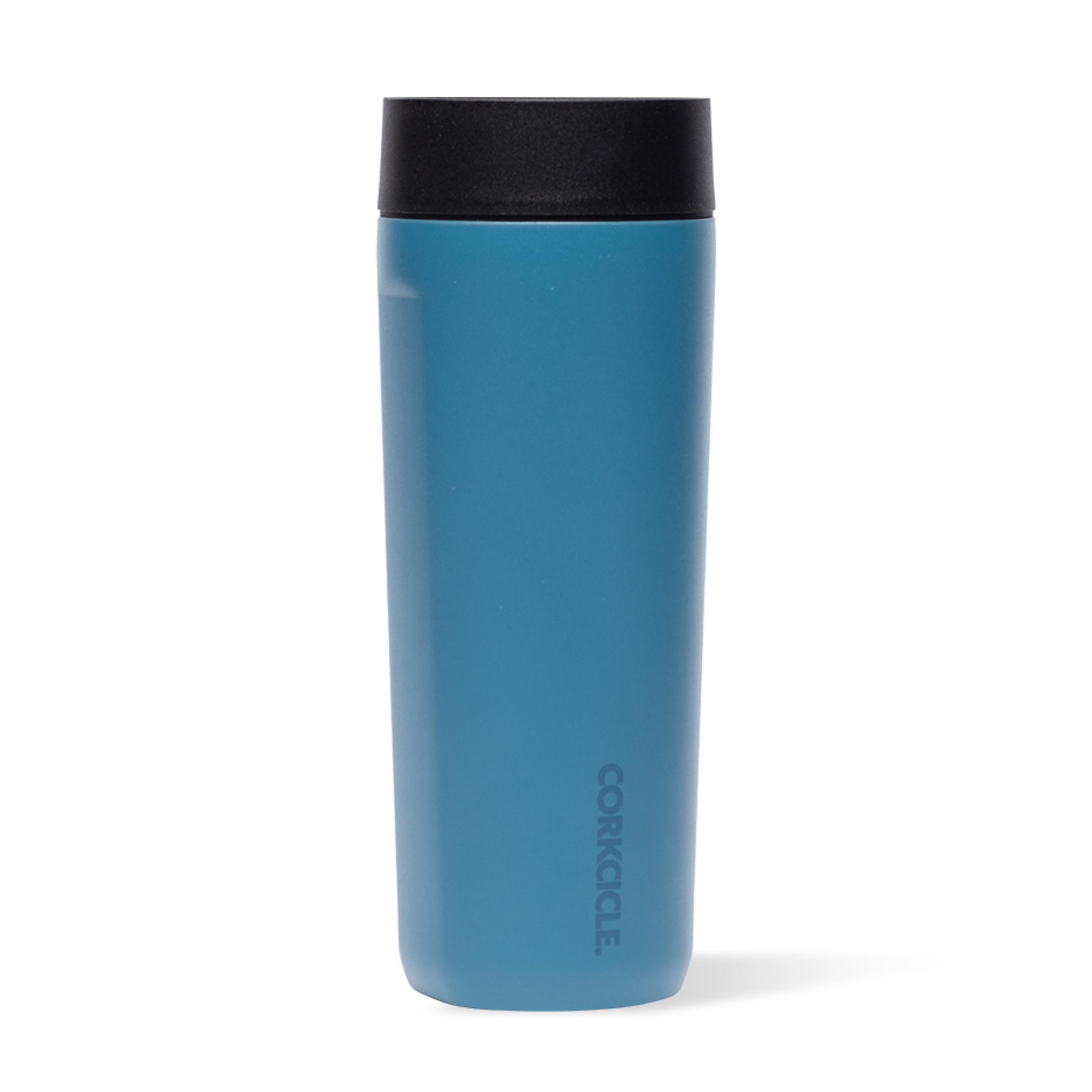 Corkcicle Commuter Cup Travel Mug - Insulated Coffee Mug with Lid - Keeps Drinks Cold 18 Hours - 360° Spill-Proof Sip Lid - Holiday Gift - Great for Gifting Warmth - 17 oz - North Shore