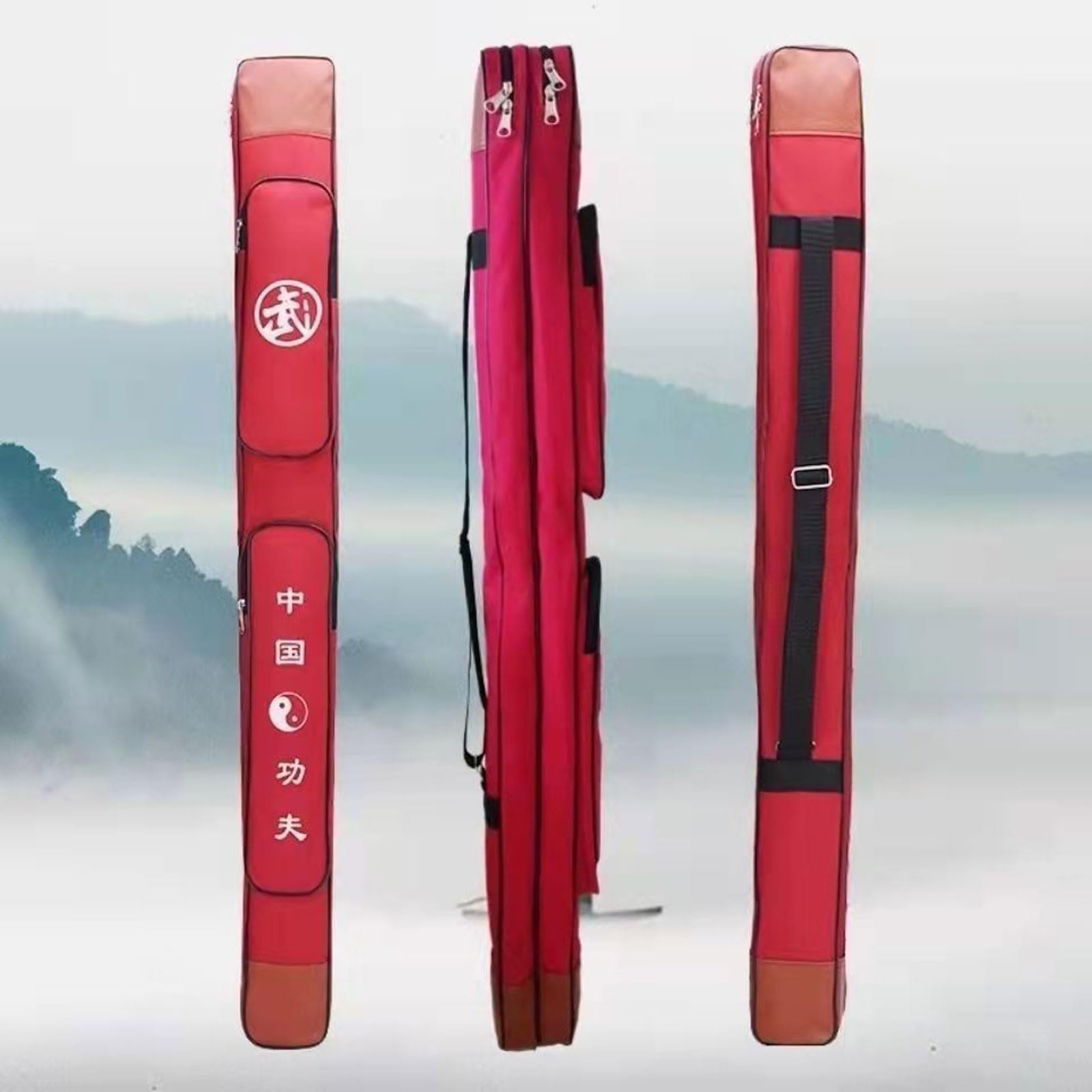 Borsa A Tracolla Per Armi Di Arti Marziali,Borsa Da Spada Katana,Borsa Da Trasporto Per Spada Tai Chi,Portatile,Resistente E Durevole,Leggera Regolabile,Adatta Per Spada Cinese Tai Chi