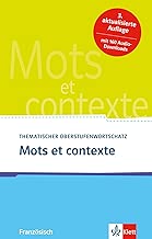 Download Mots et contexte - Neubearbeitung: Thematischer Oberstufenwortschatz Französisch PDF