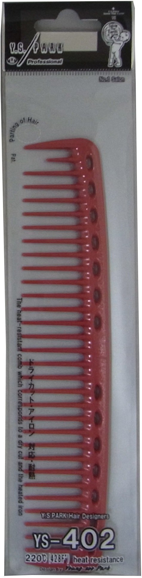 Y.S.PARKArtero Ys Park Comb Fine Red 402 (190 mm) 20 g