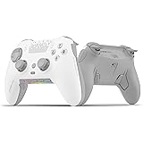 SCUF ENVISION PRO Wireless V2 (2025) PC Only Gaming Controller – Anti-Drift Thumbsticks – Five Remappable G-Keys – Remappable Back Paddles – Instant Triggers – White