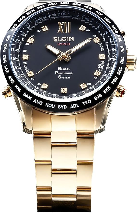 お礼や感謝伝えるプチギフト 送料無料 エルジンgps衛星電波ウォッチ Elgin Gps2000s B メンズ 腕時計 Gps衛生電波受信 時計合わせ不要 Ledライト 腕時計メンズ Sutevalle Org