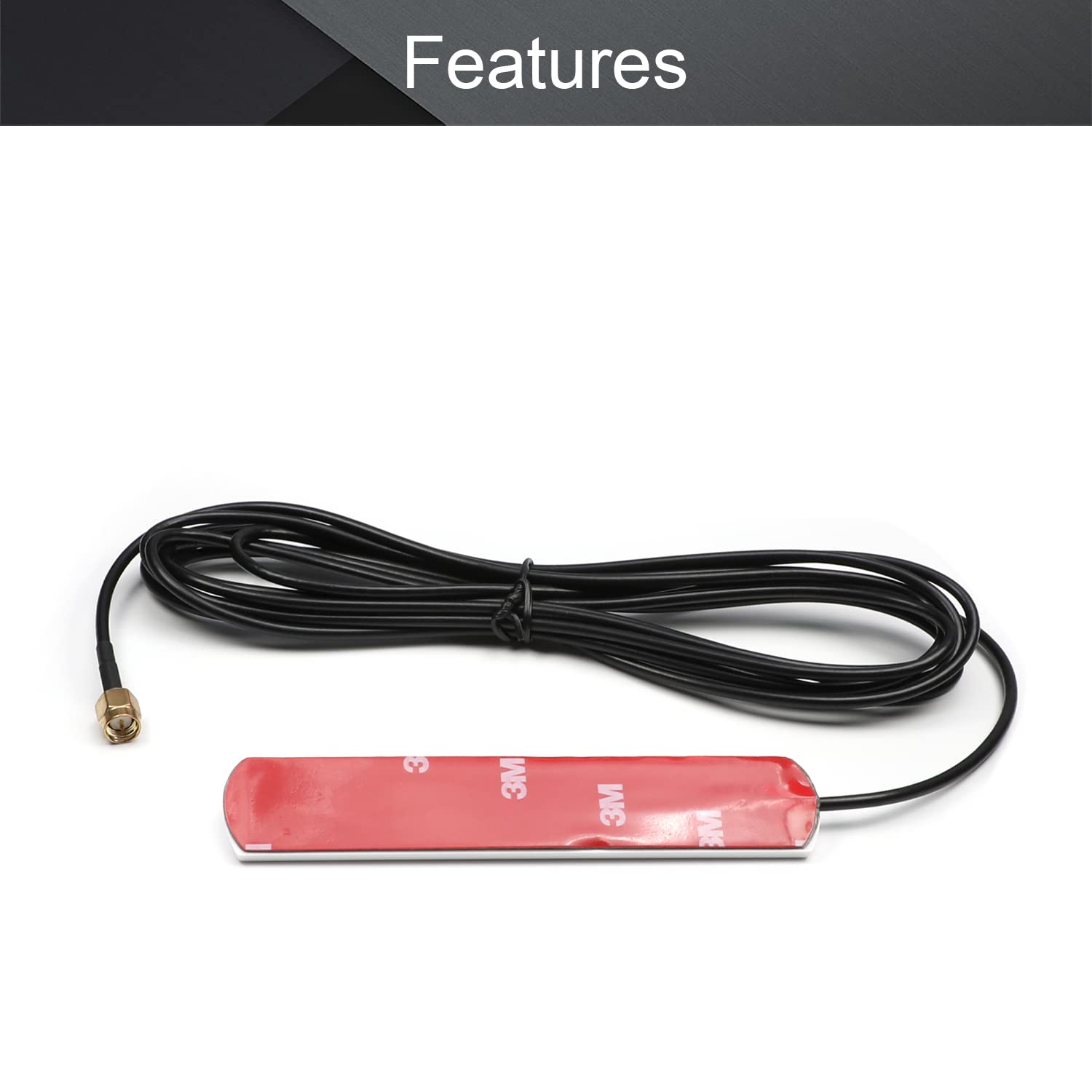 Antenna 433 MHz Con Base Magnetica - 5DBI, Connettore SMA Maschio, Cavo 3 Metri | 2 Pezzi - Foto 12