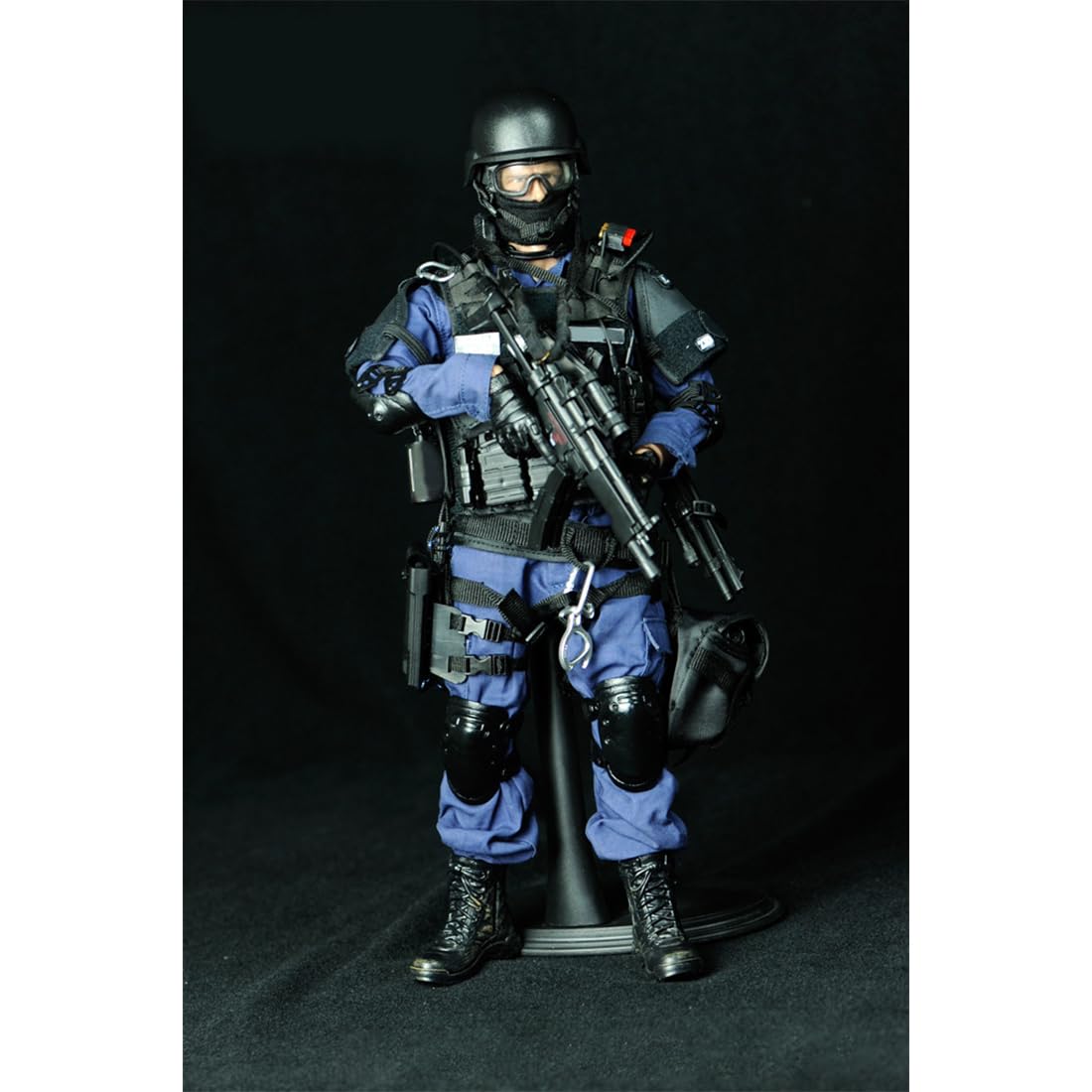 Figurka żołnierza sił specjalnych w skali 1:6 z sprzętem taktycznym, elastycznym przegubem, model kolekcjonerski do ekspozycji na biurko, dekoracja, symulacja, prezent dla entuzjastów