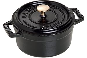 Staub Mini Round Cocotte - Petite Dutch Oven, 0.25-Qt