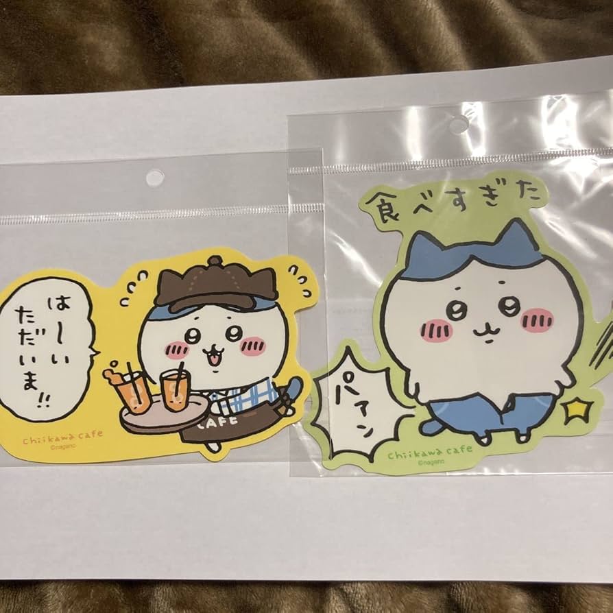 新品未開封　ちいかわステッカー　ゆるカットビッグステッカー　トラベルステッカー 新品未開封 ちいかわステッカー ゆるカットビッグステッカー